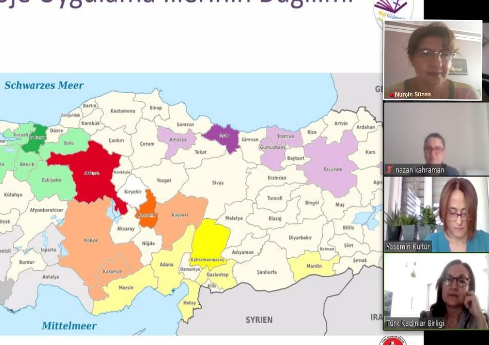 TKB şubeleri ile Covit-19 nedeni ile online yapılan görüşme sağlandı